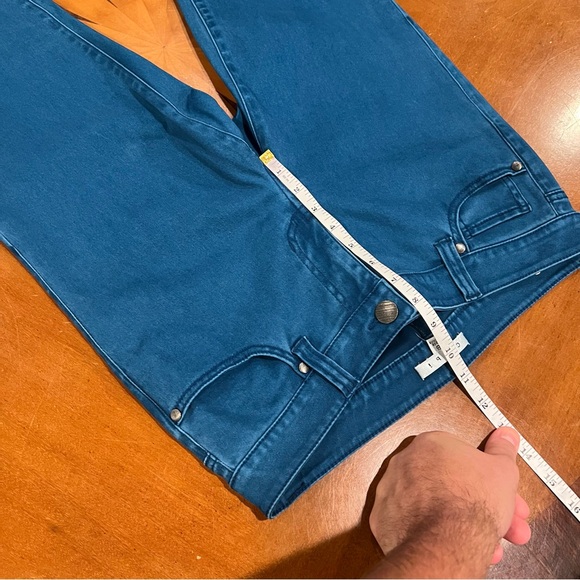 NEW Cabi Skinny Pant/Jean Poseidon Wash Size 6 Teal Blue 5-Pocket Stretch Denim - Picture 14 of 16